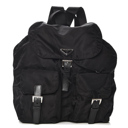 Prada Nylon Vela Small Backpack Black 1 of 9