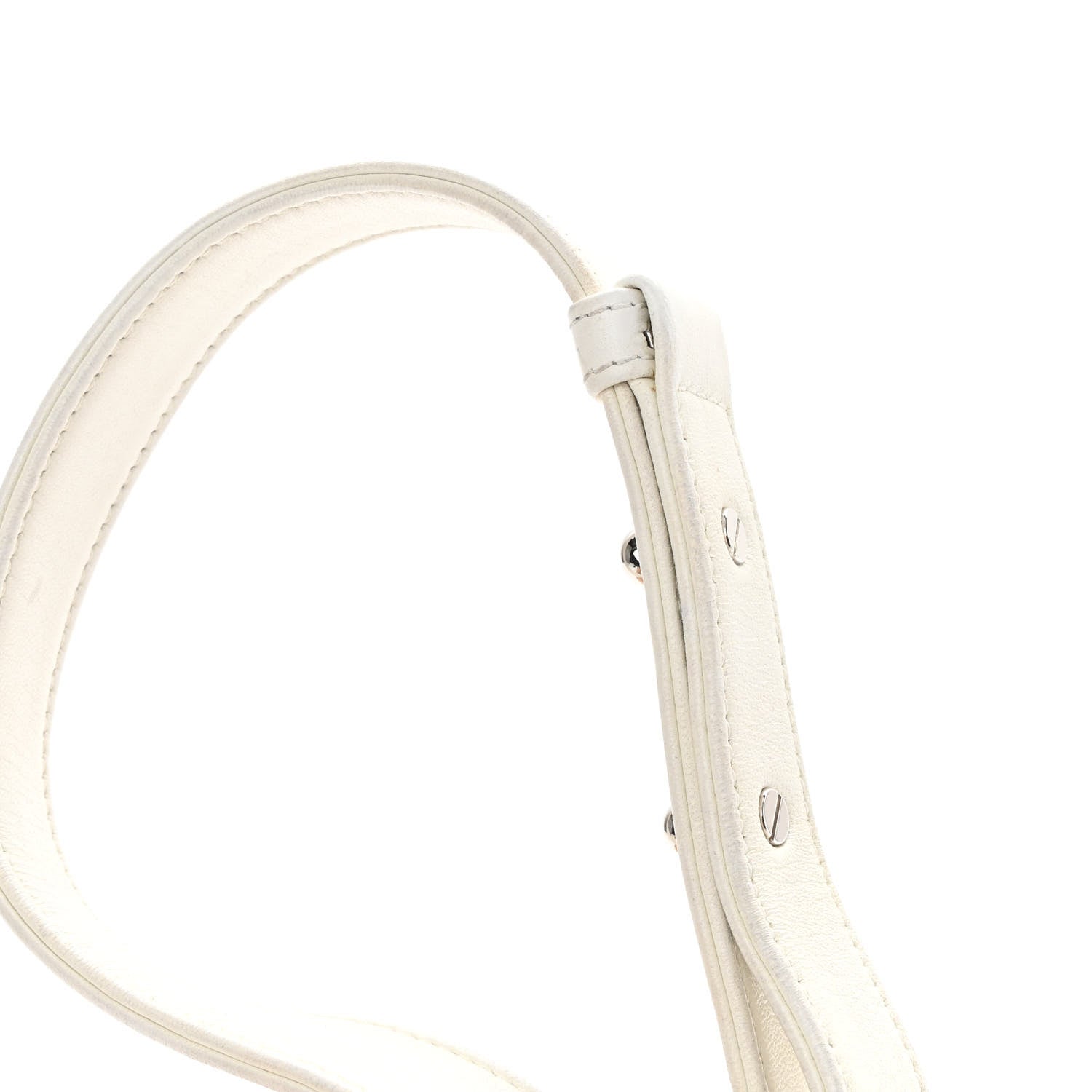 Chanel Lizard Chevron Stitched Small Boy Flap White Silver 17 of 17
