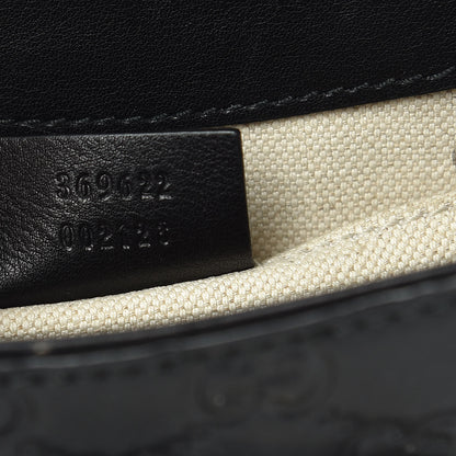 Gucci Guccissima Mini Emily Shoulder Bag Black 7 of 12
