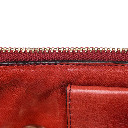 Chloe Lambskin Large Heloise Satchel Vermillion Red 14 of 20