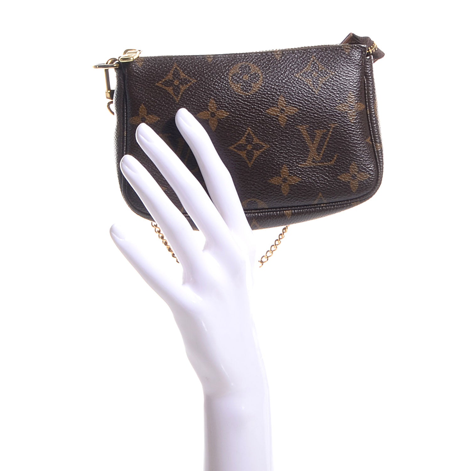 Louis Vuitton Monogram Mini Pochette Accessories 2 of 8