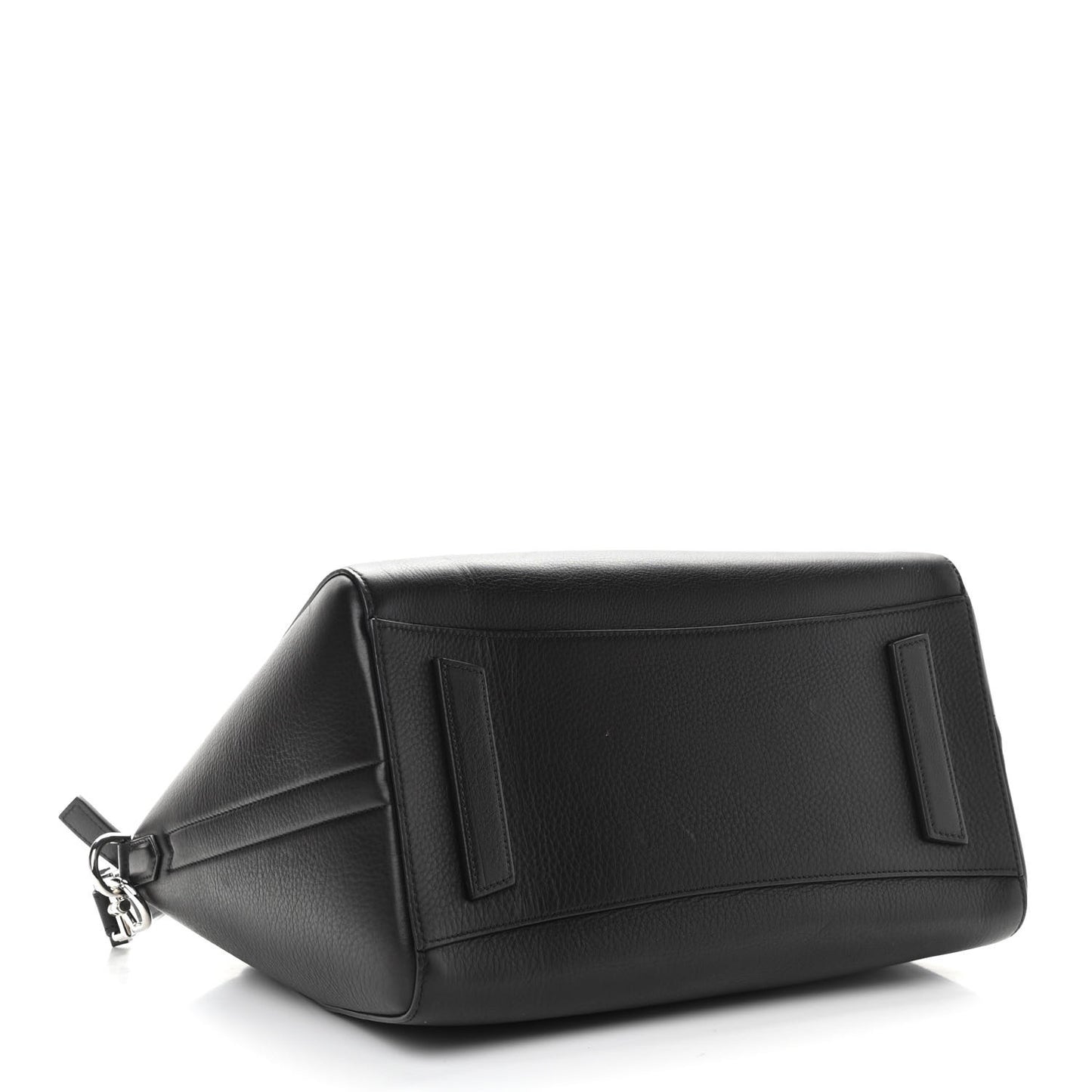 Sugar Goatskin Kenya Metal Medium Antigona Black