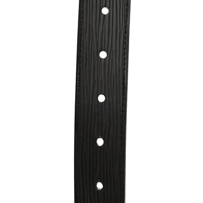 Louis Vuitton Epi LV Initiales Belt 95 38 Black 7 of 7
