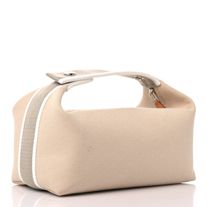 Hermes Canvas Small Bride-A-Brac Pouch Natural 4 of 9