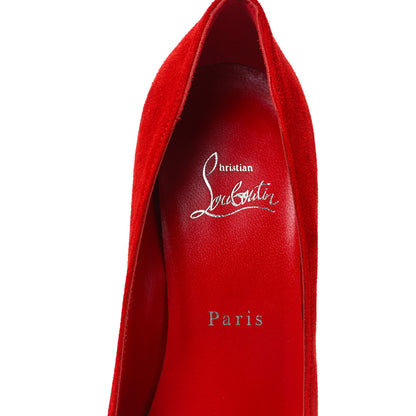 Christian Louboutin Veau Velours Stella 70 Pumps 38.5 Ole 7 of 8