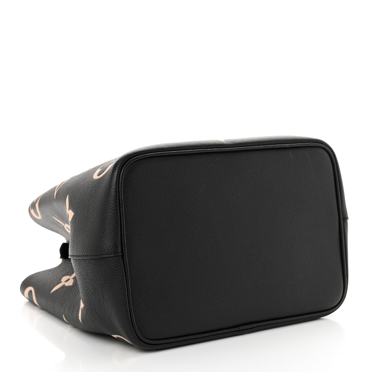 Louis Vuitton Empreinte Monogram Giant Neonoe MM Black Beige 5 of 10