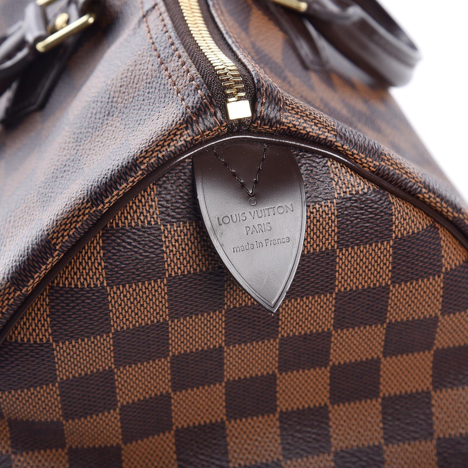 Louis Vuitton Damier Ebene Speedy 35 7 of 7