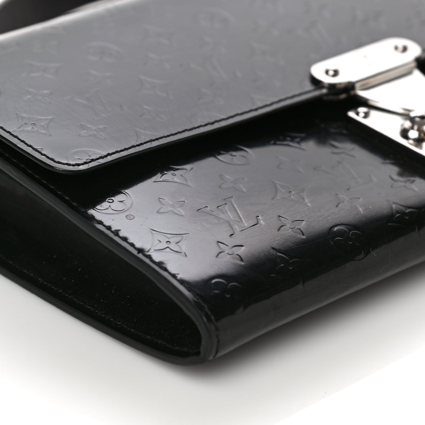 Monogram Glace Anouchka Pochette MM Black
