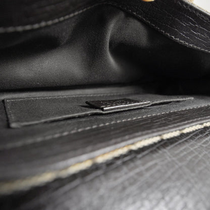 Gucci Monogram Horsebit Clutch Ebony 6 of 8