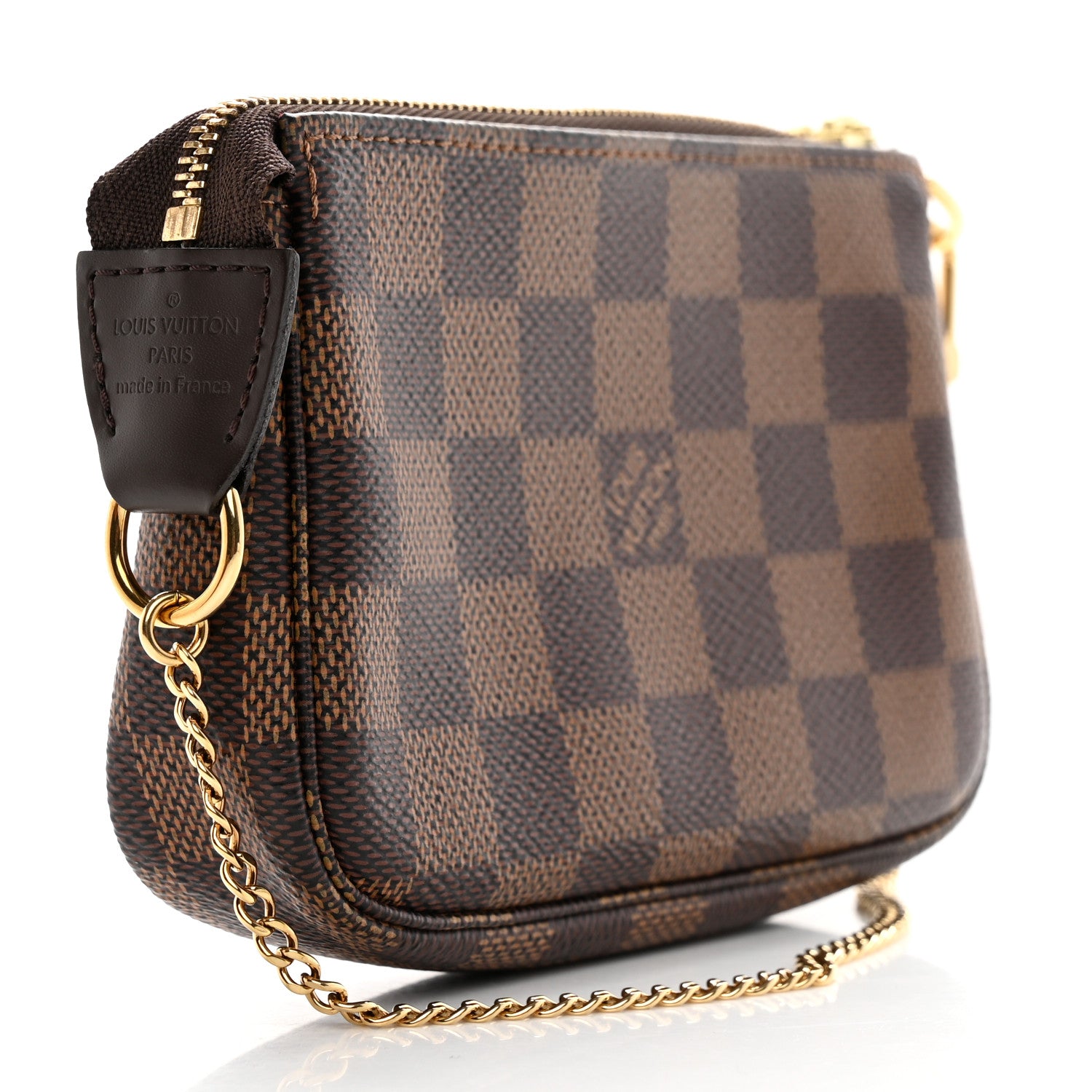 Louis Vuitton Damier Ebene Mini Pochette Accessories 3 of 8