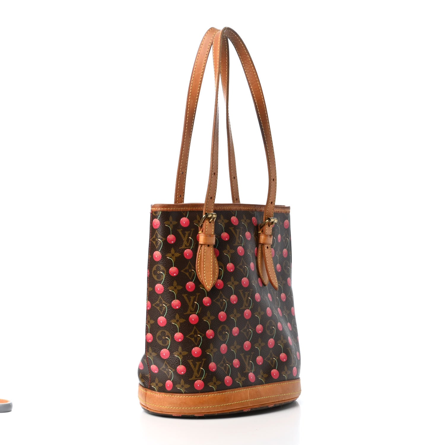 Louis Vuitton Monogram Cerises Bucket Bag 2 of 5