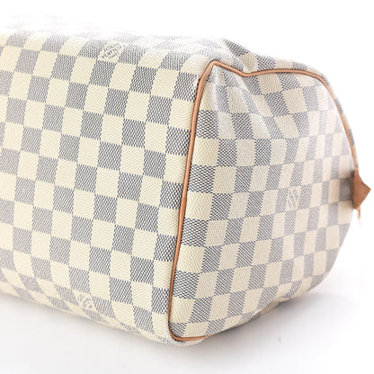 Louis Vuitton Damier Azur Speedy 30 10 of 13