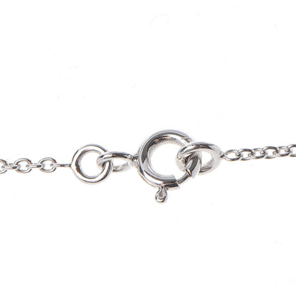 Hermes 18K White Gold Diamond Birkin Amulette Pendant Necklace 5 of 6