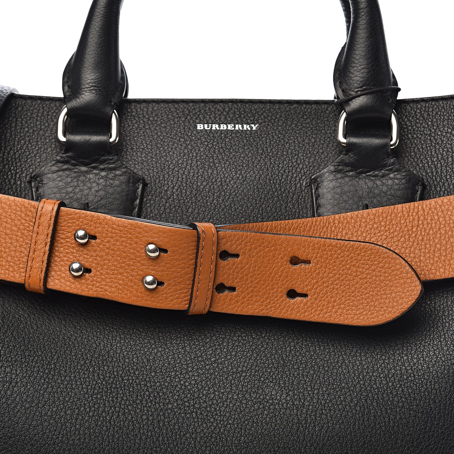 Soft Grain Calfskin Medium Belt Bag Black