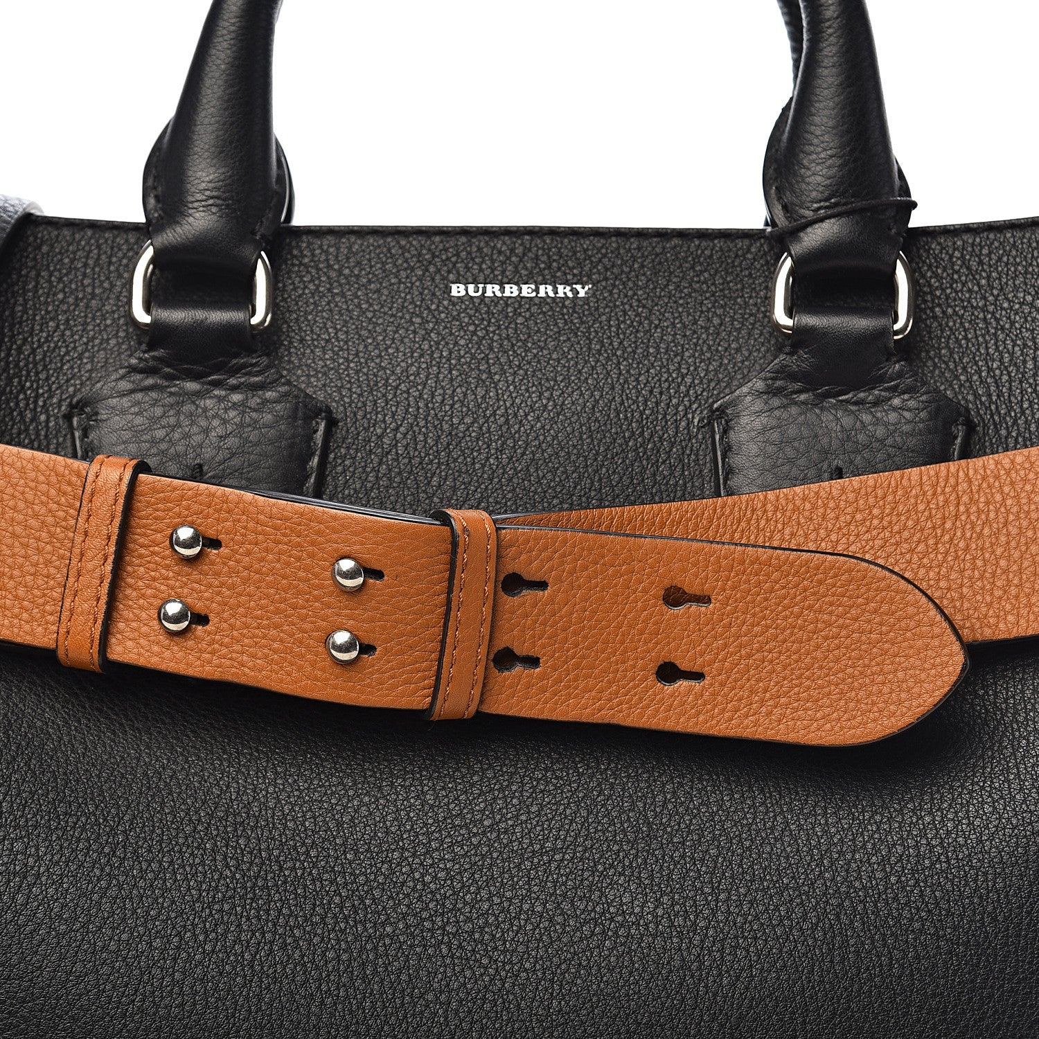 Burberry Soft Grain Calfskin Medium Belt Bag Black 10 of 10