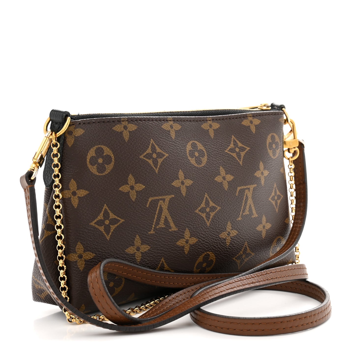 Monogram Pallas Clutch Black