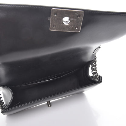 Chanel Lambskin Quilted Medium Boy Flap Black 5 of 8