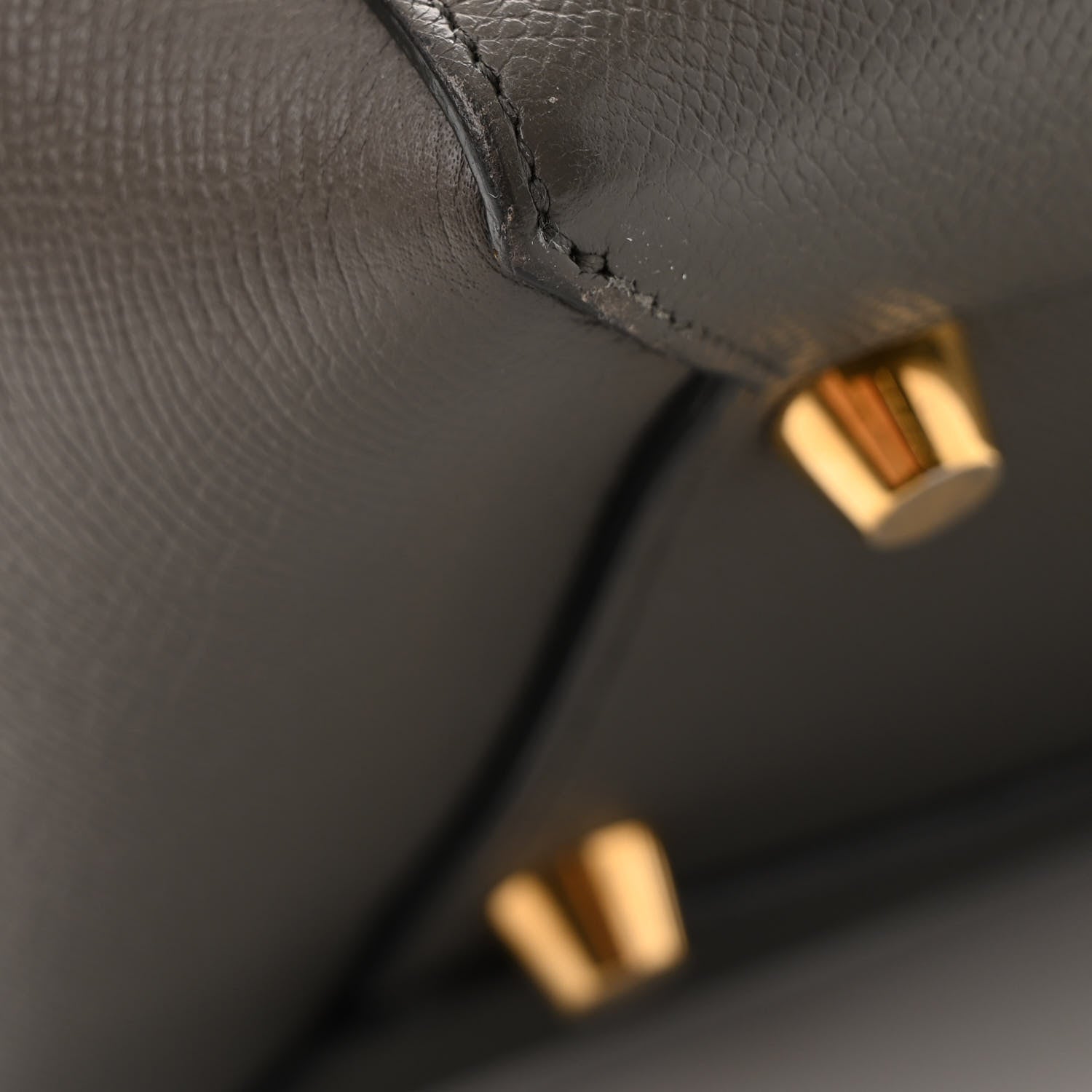 Celine Grained Calfskin Mini Belt Bag Grey 11 of 13
