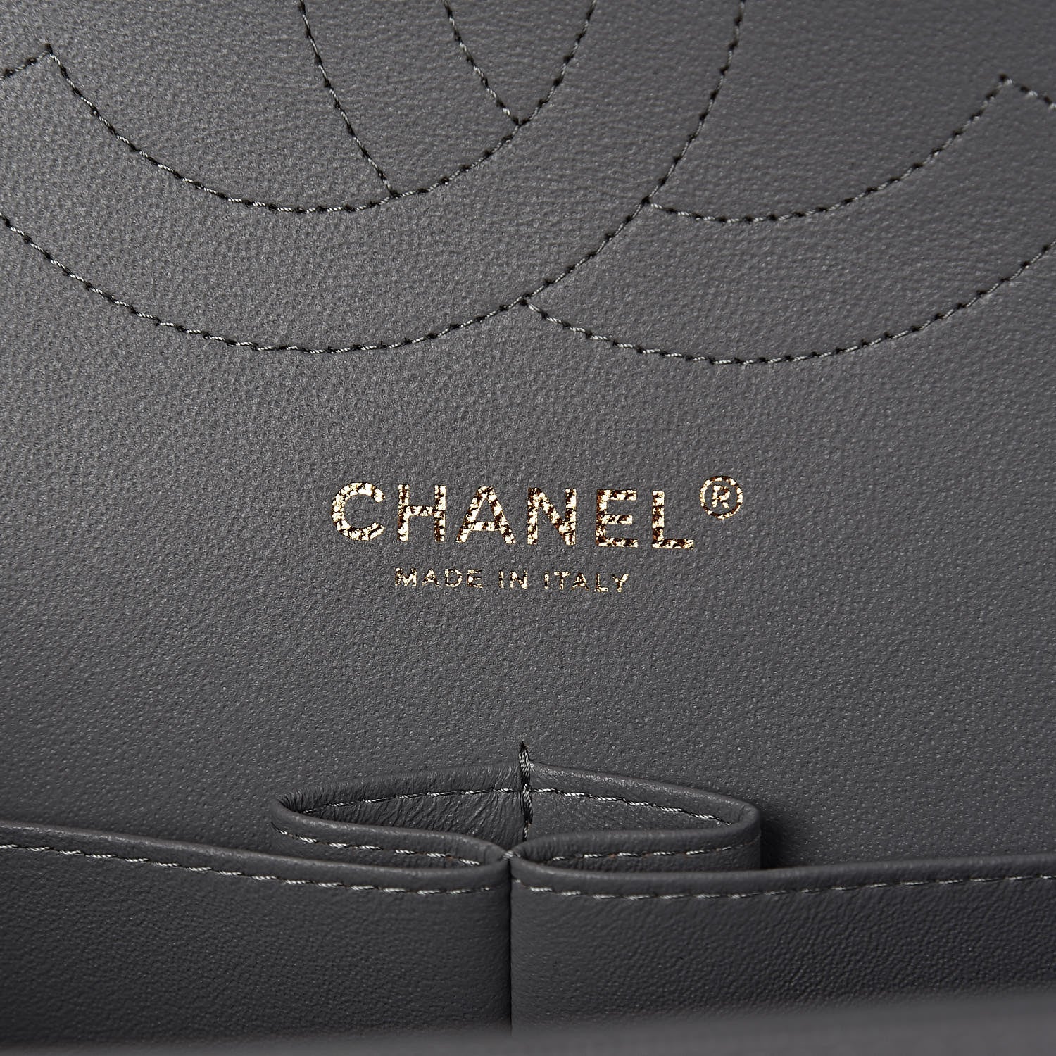 Chanel Caviar Quilted Jumbo Double Flap Grey 6 of 11