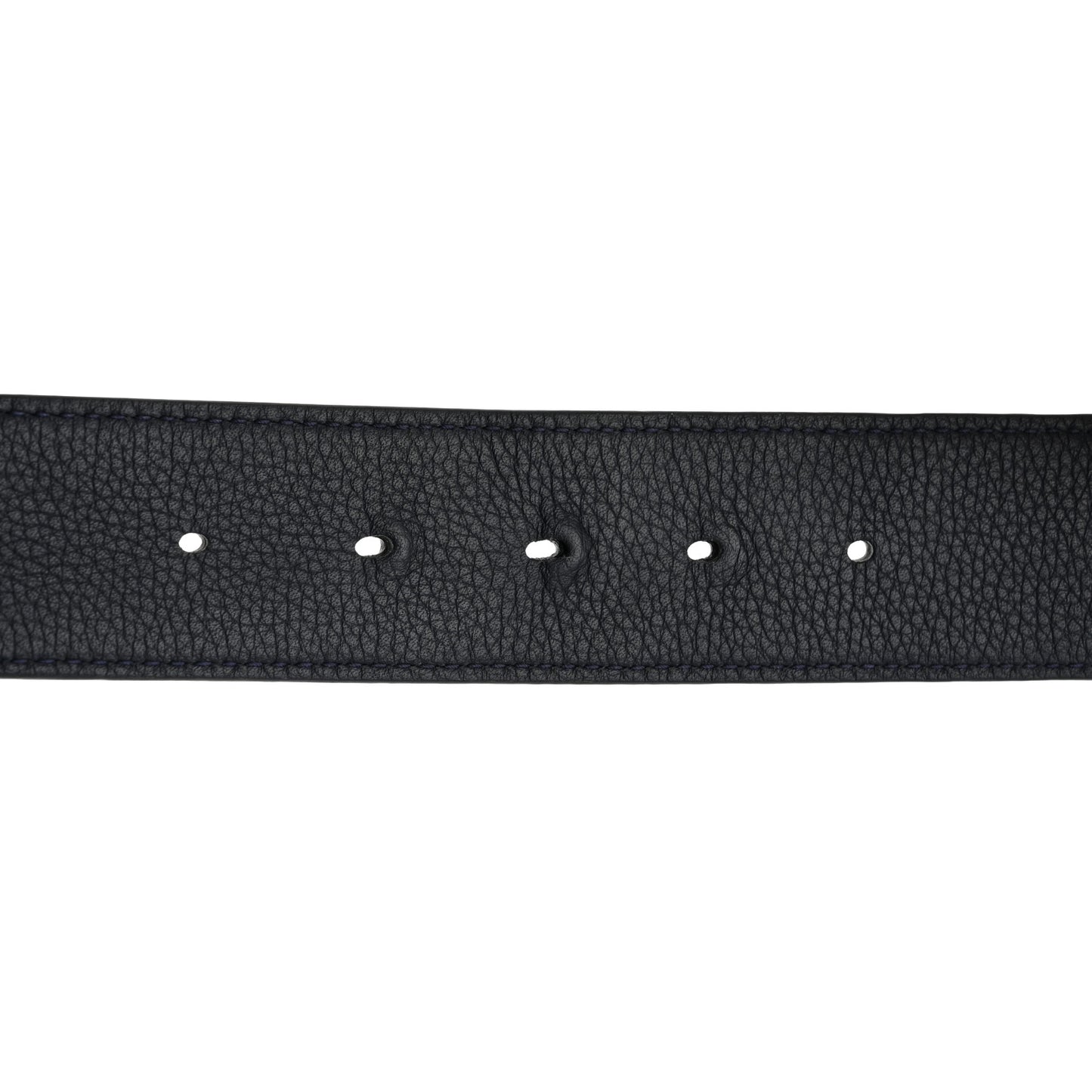 Ultra Matte Calfskin 35mm Montaigne Belt 110 44 Blue Black