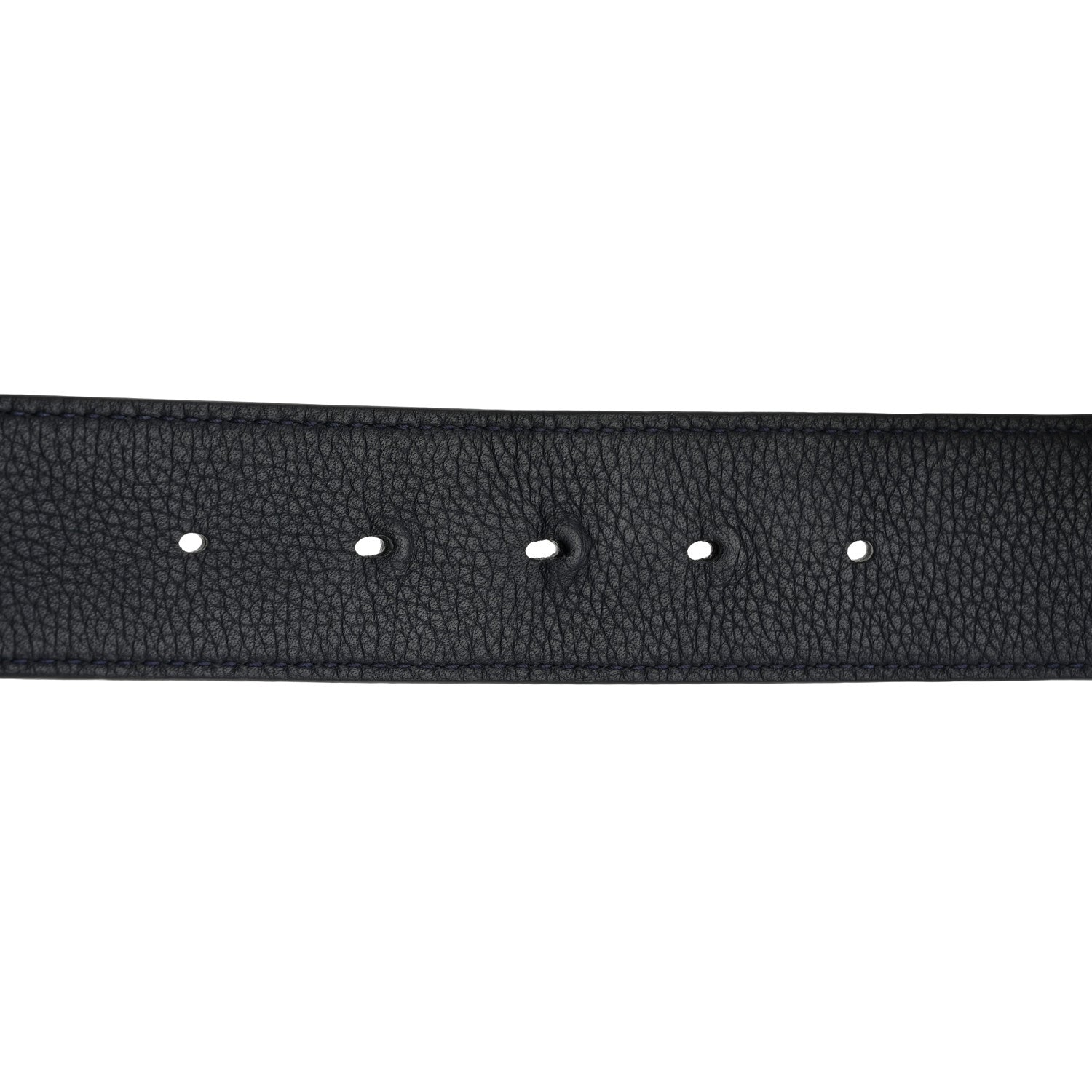 Christian Dior Ultra Matte Calfskin 35mm Montaigne Belt 110 44 Blue Black 8 of 8