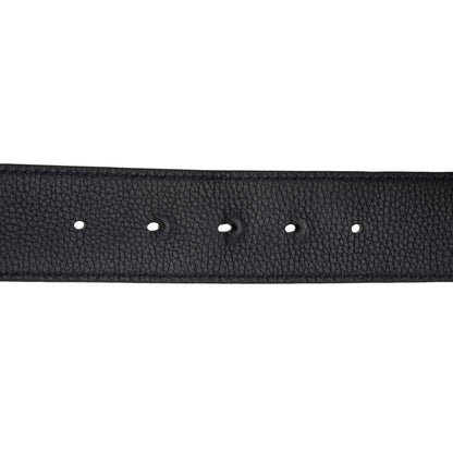 Christian Dior Ultra Matte Calfskin 35mm Montaigne Belt 110 44 Blue Black 8 of 8
