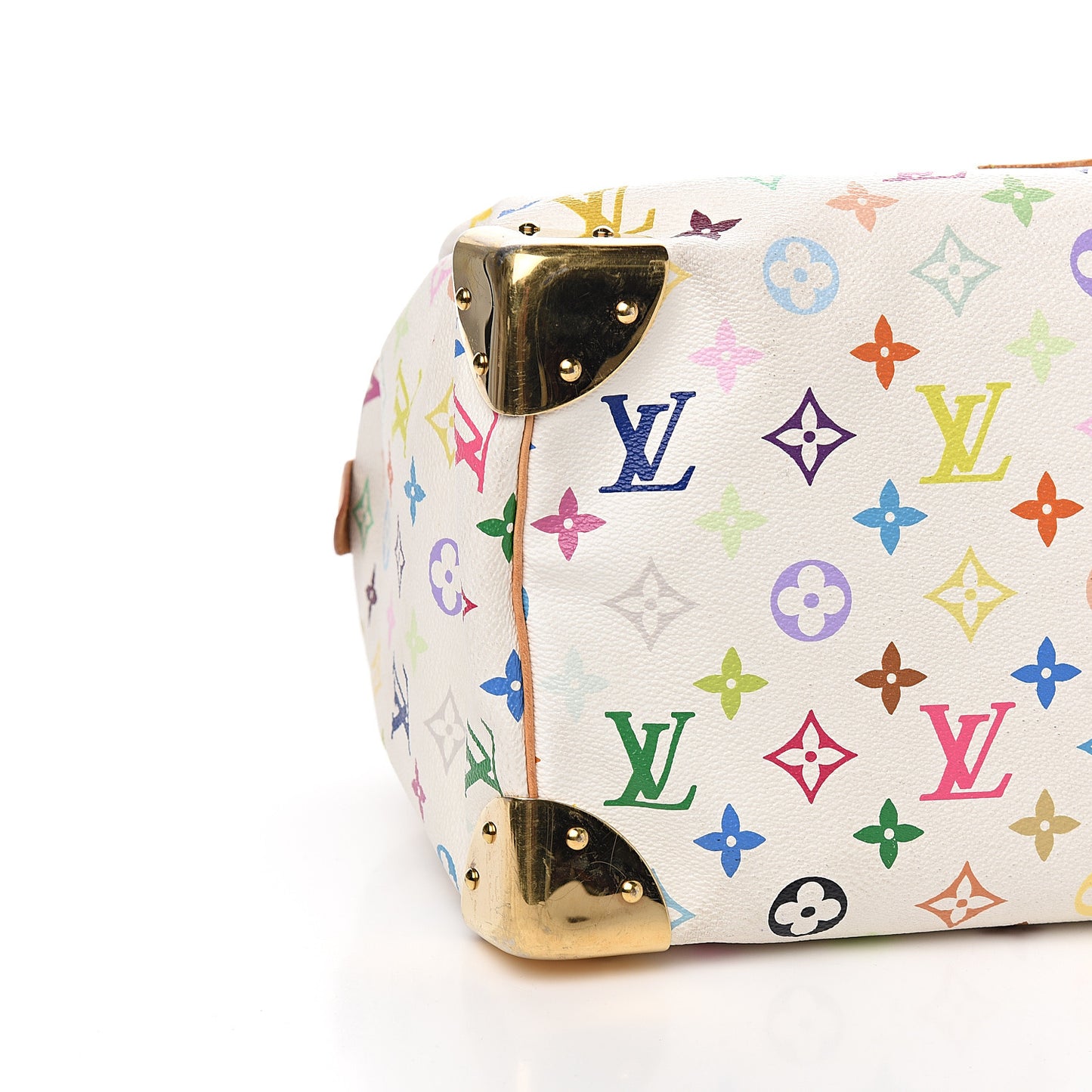 Monogram Multicolor Speedy 30 White
