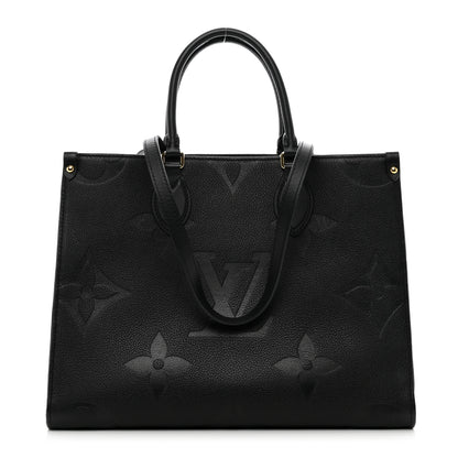 Louis Vuitton Empreinte Monogram Giant Onthego MM Black 1 of 9