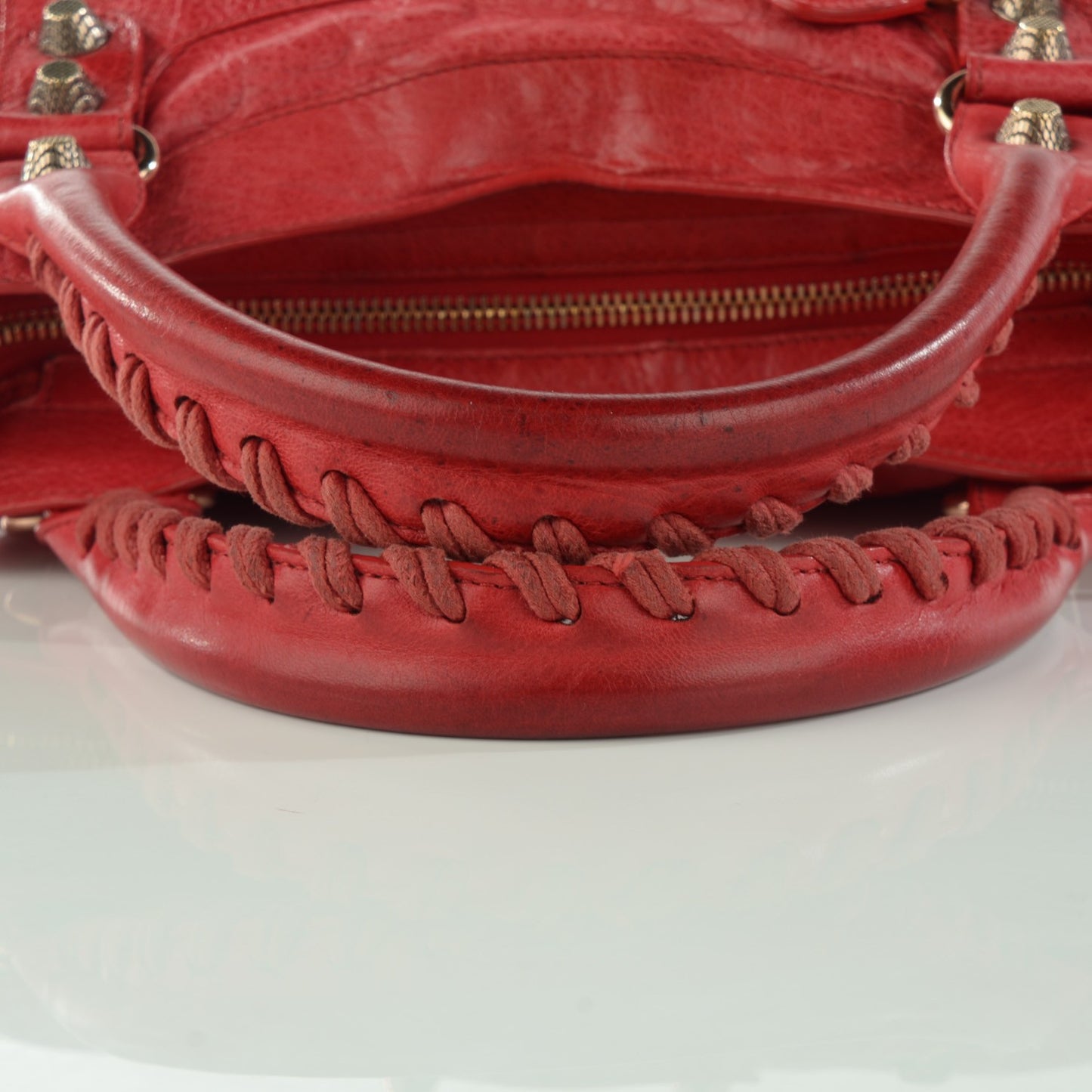 Agneau Giant 12 Rose Gold Hardware Town Coquelicot