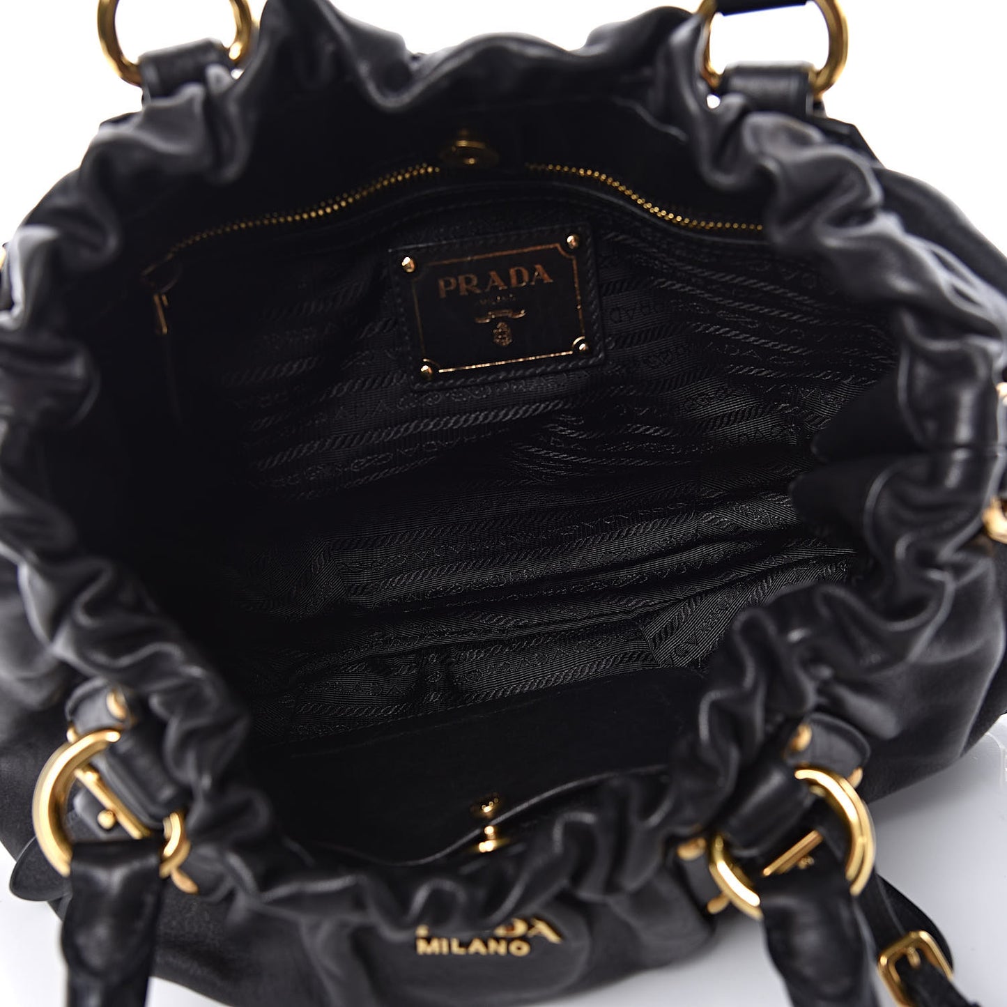 Soft Calf Tote Black