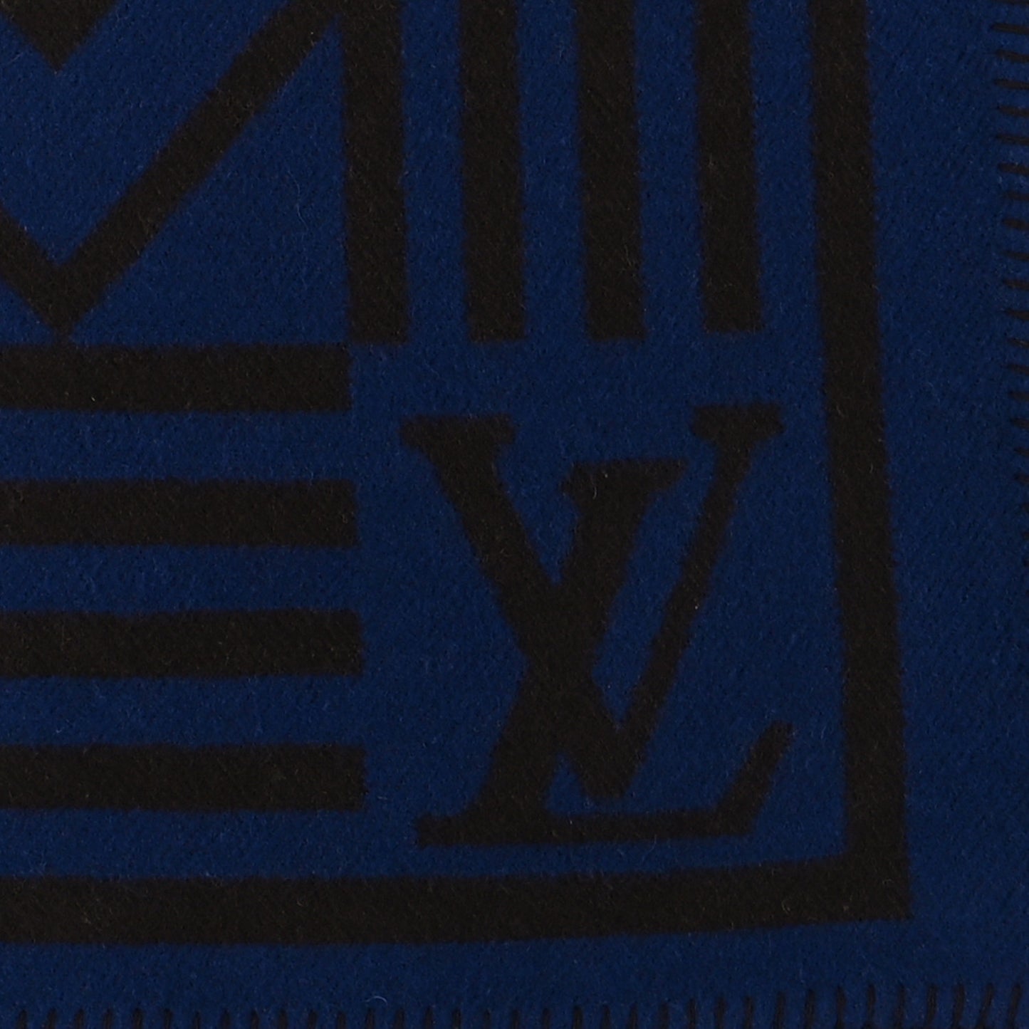 Wool Cashmere Karakoram Blanket Blue