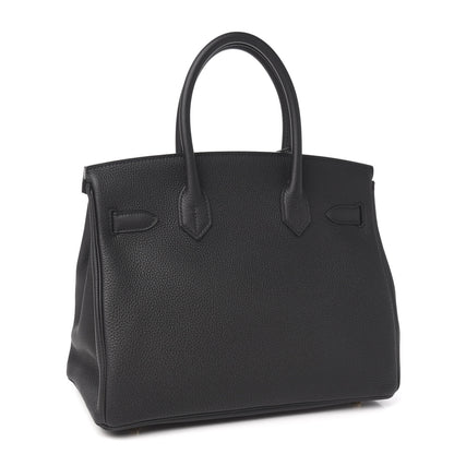 Hermes Togo Birkin 30 Black 2 of 10