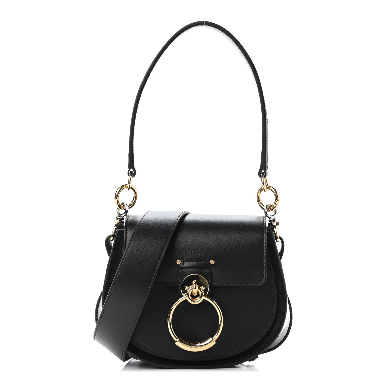 Chloe Calfskin Small Tess Bag Black 1 of 8