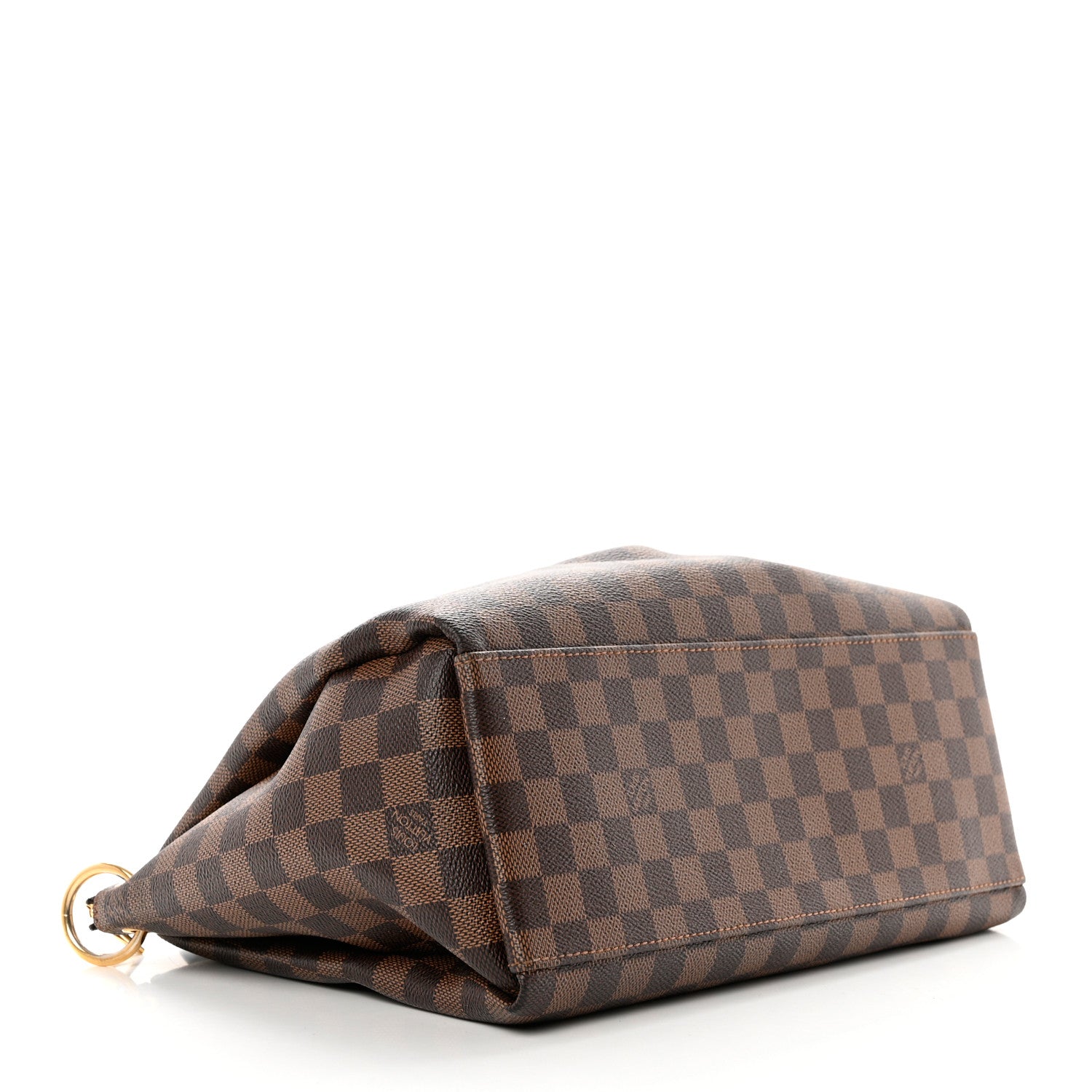 Louis Vuitton Damier Ebene Odeon Tote MM Black 3 of 8
