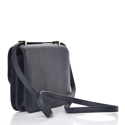 Hermes Epsom Constance 18 Bleu Indigo 3 of 17