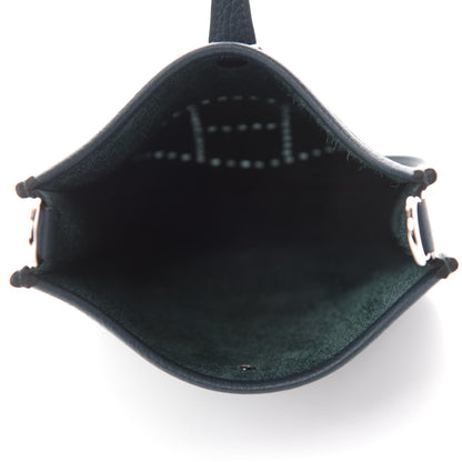 Hermes Taurillon Clemence Amazone Evelyne TPM Vert Cypress 5 of 11