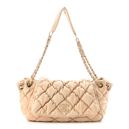 Chanel Lambskin Bubble Quilt Accordion Flap Beige 1 of 11