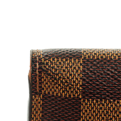 Louis Vuitton Damier Ebene Josephine Wallet Red 5 of 9