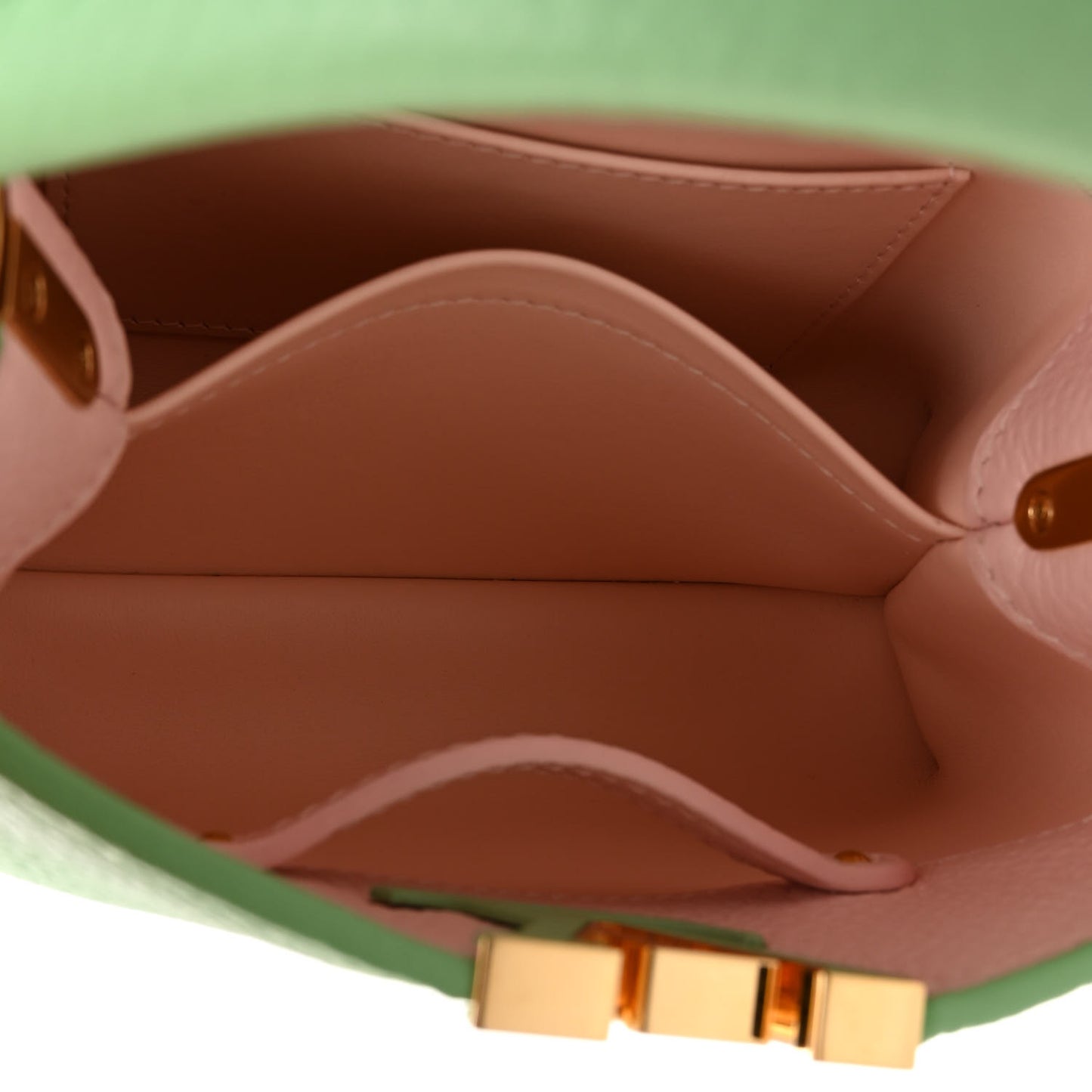 Taurillon Mini Capucines Vert Pomme