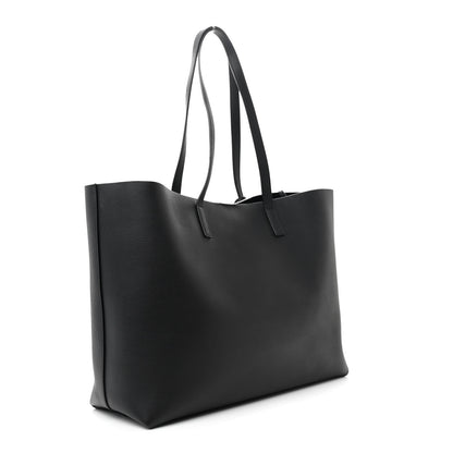Saint Laurent Calfskin Large Shopping Tote Black 3 of 13