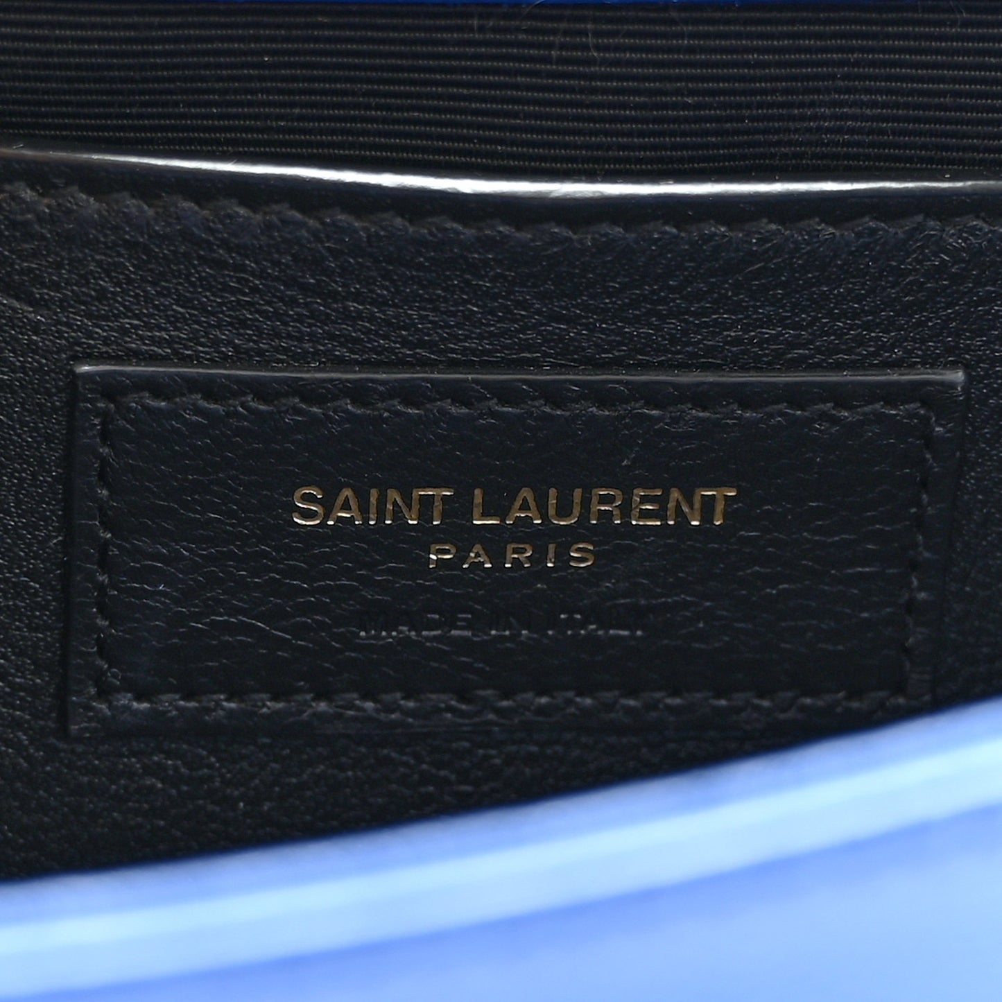 Grain De Poudre Small Classic Monogram Kate Satchel Royal Blue