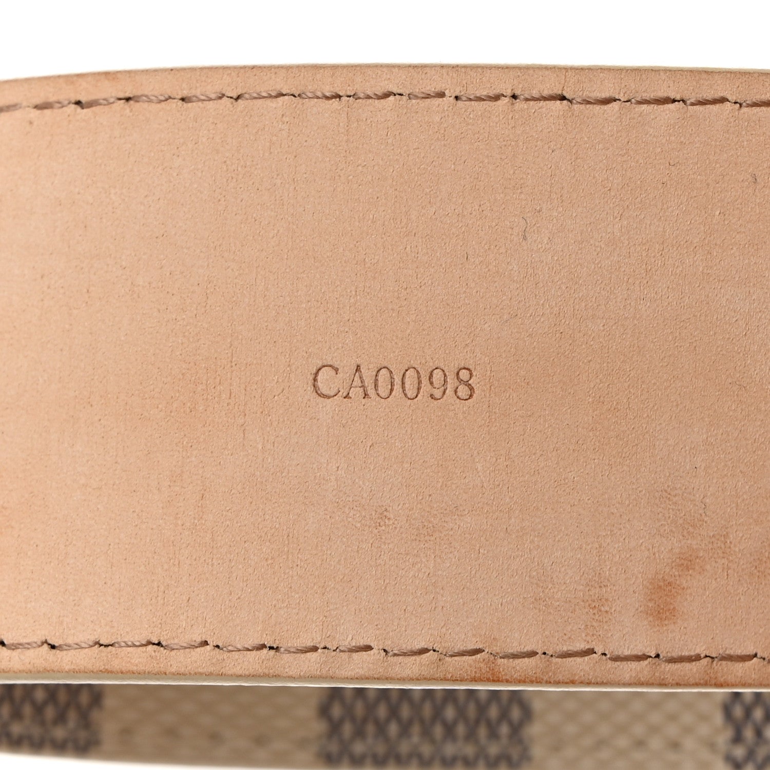 Louis Vuitton Damier Azur LV Initiales Belt 100 40 3 of 7