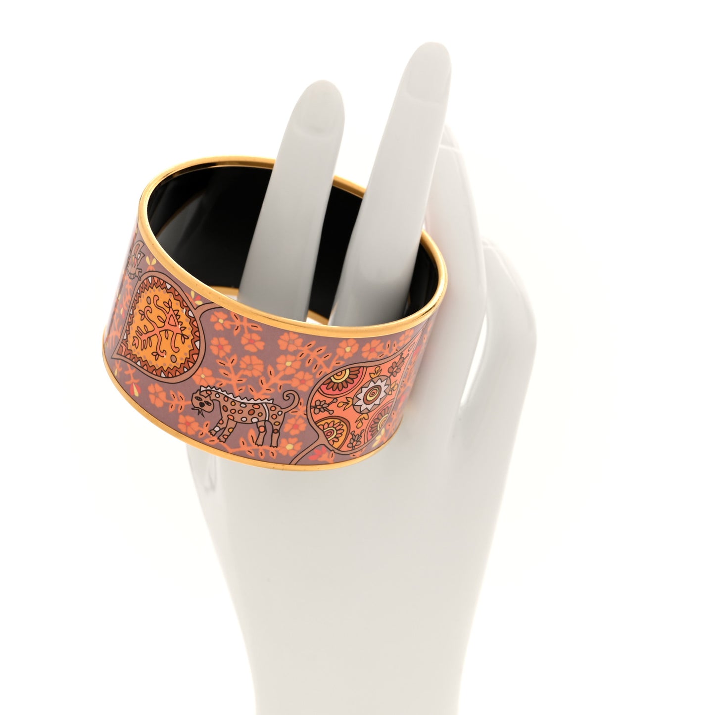 Enamel Printed L'arbre de Vie Extra Wide Bracelet 65
