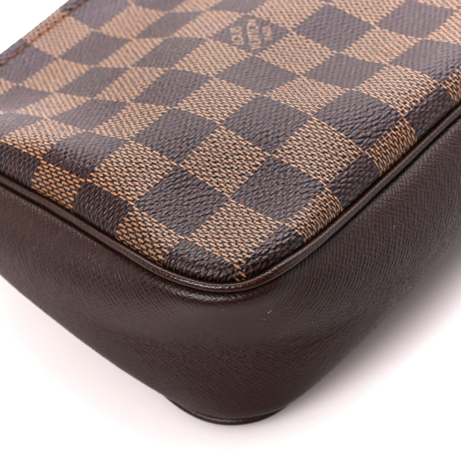 Louis Vuitton Damier Ebene Trousse Make Up Bag Pochette 9 of 10