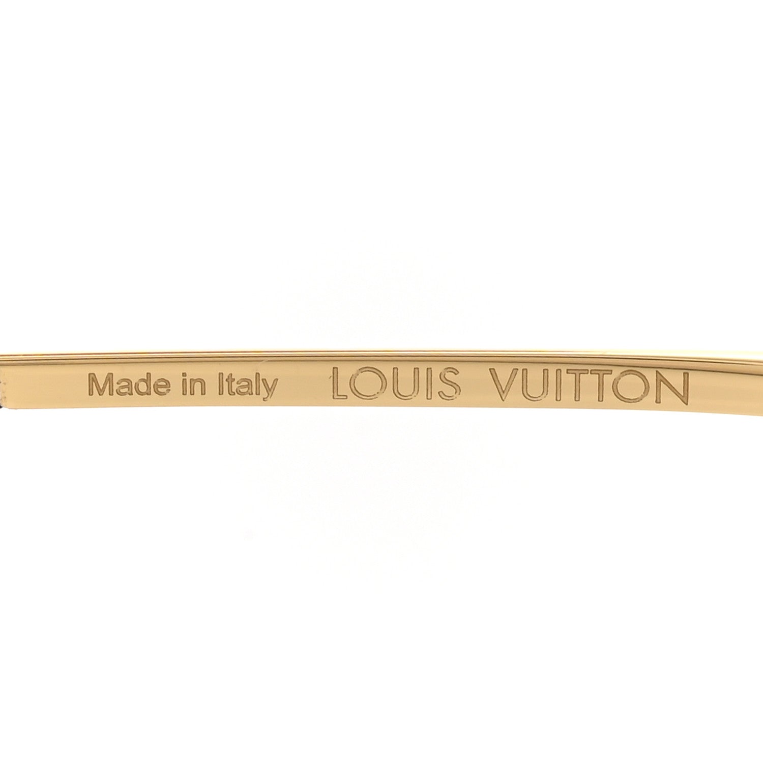 Louis Vuitton Monogram Las Vegas Parano Sunglasses Z1054W Gold 5 of 7