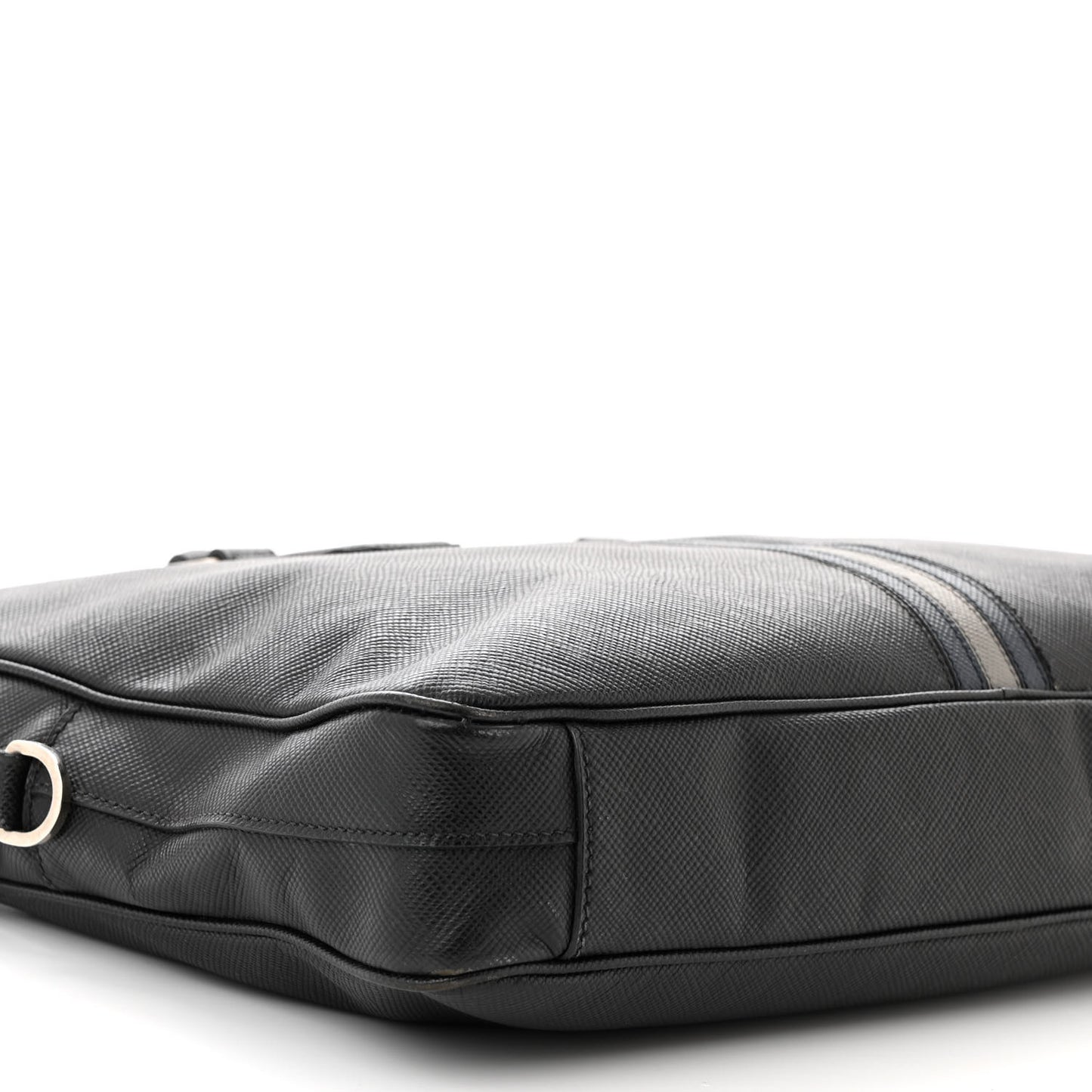 Saffiano Travel Briefcase Black Multicolor