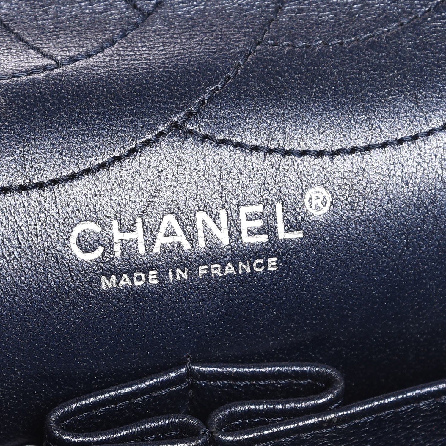 Chanel Metallic Aged Calfskin 2.55 Reissue Flap 227 Blue 7 of 8