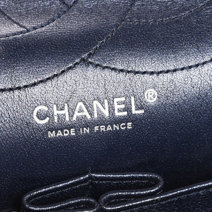 Chanel Metallic Aged Calfskin 2.55 Reissue Flap 227 Blue 7 of 8