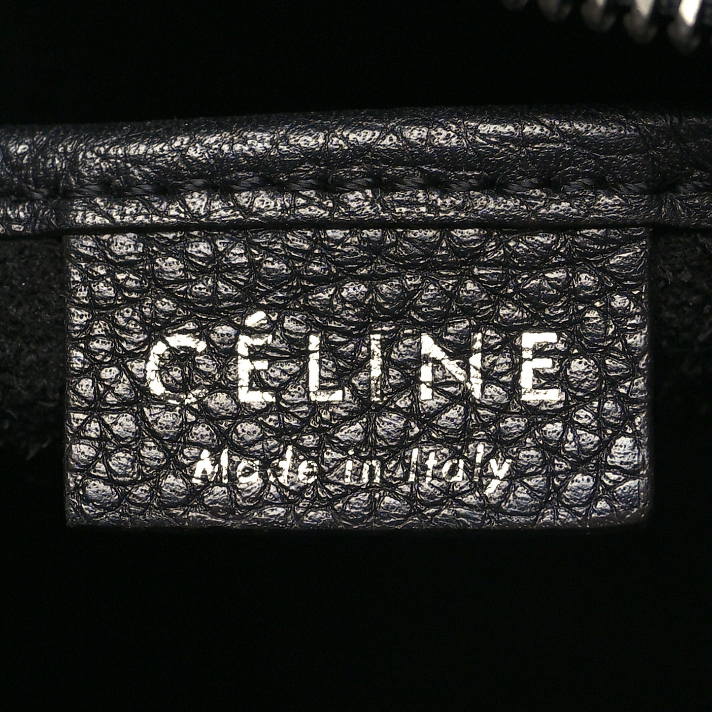 Smooth Calfskin Nano Luggage Black