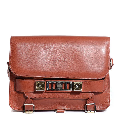 Proenza Schouler Calfskin PS11 Classic Shoulder Bag Saddle 1 of 8